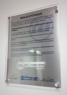 RÈGLES D’ÉTHIQUE