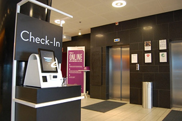 INTERACTIVE TERMINALS FOR CHECK-IN